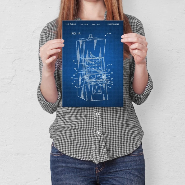Plakat metalowy Jednoręki bandyta Prezent
