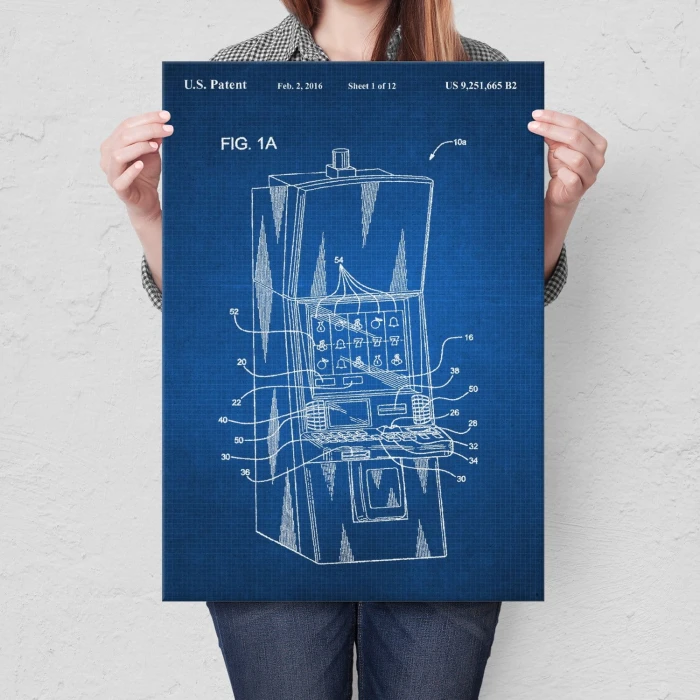 Plakat metalowy Jednoręki bandyta Prezent