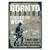Plakat metalowy Born to fishing Prezent
