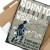 Plakat metalowy Born to fishing Prezent