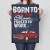 Plakat metalowy Born to ride the classic Prezent