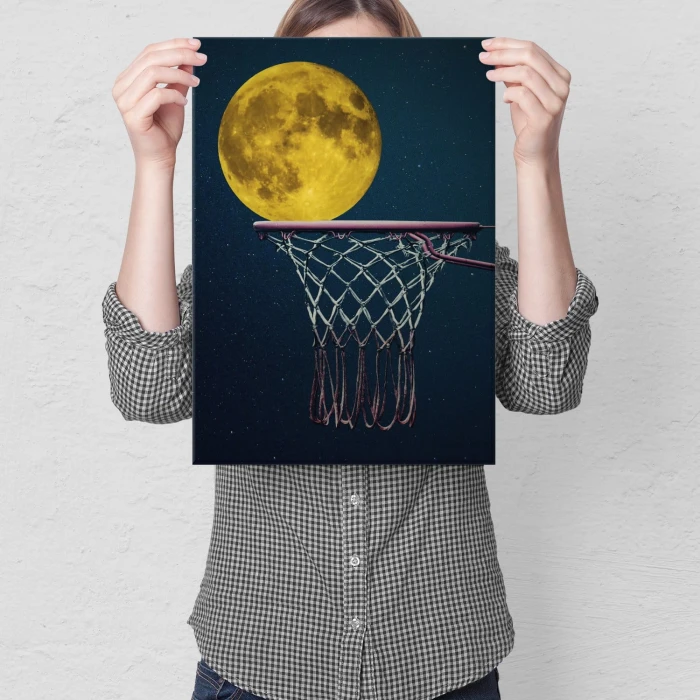 Plakat metalowy Księżycówka Prezent