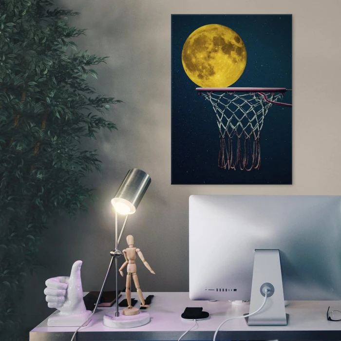 Plakat metalowy Księżycówka Prezent