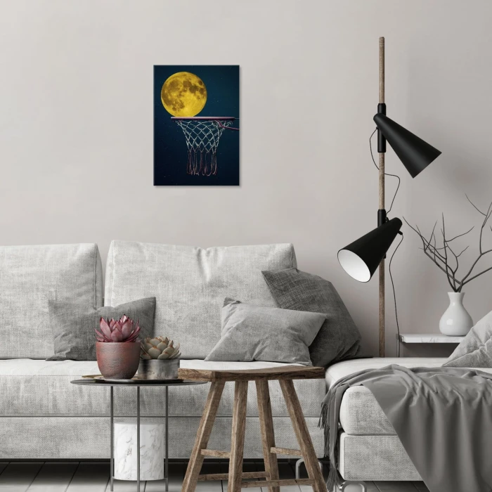 Plakat metalowy Księżycówka Prezent