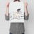 Plakat metalowy Geometryczny rower Prezent