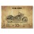 Plakat metalowy Yamaha XVS 1300 Prezent