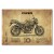 Plakat metalowy Yamaha FZ6 N S2 Prezent