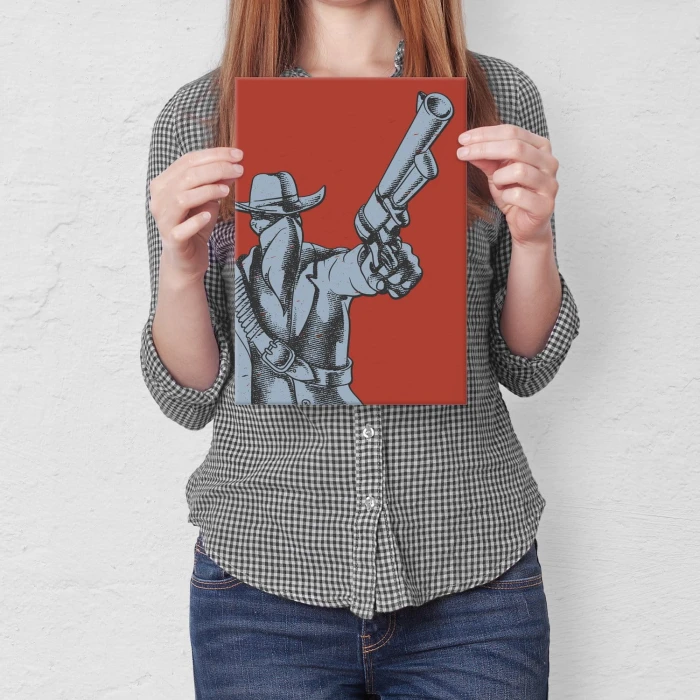 Plakat metalowy Bandit Prezent