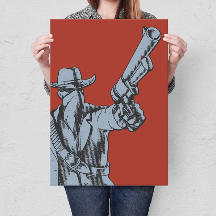 Plakat metalowy Bandit Prezent