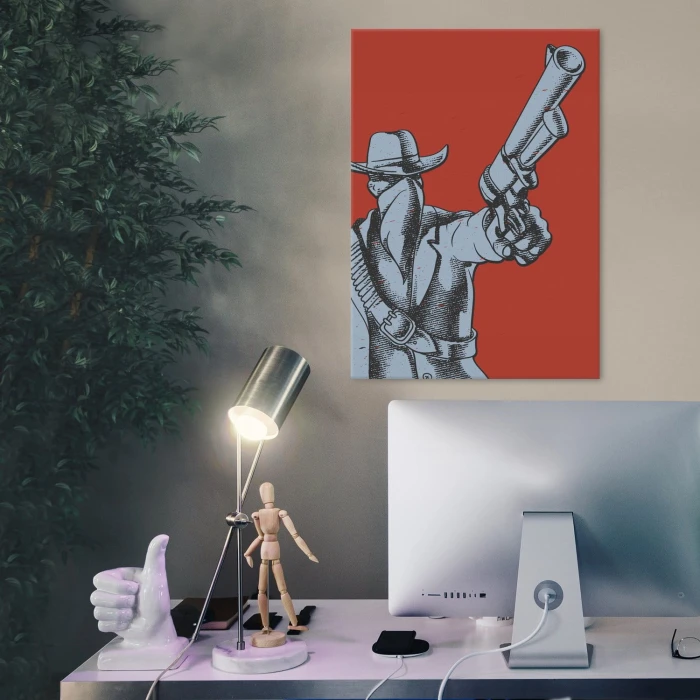 Plakat metalowy Bandit Prezent