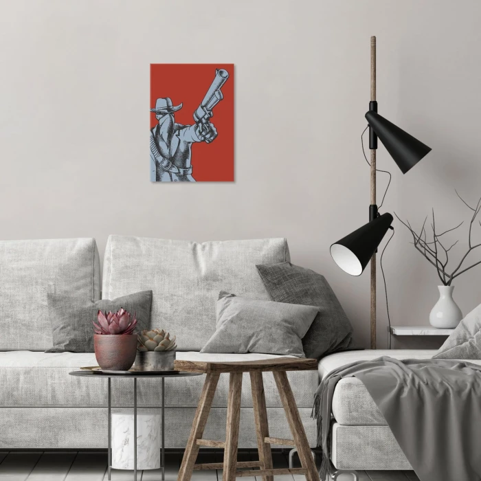 Plakat metalowy Bandit Prezent