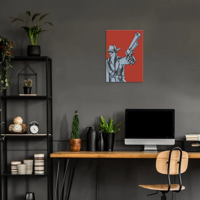 Plakat metalowy Bandit Prezent