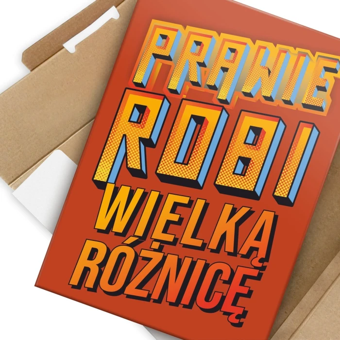 Plakat metalowy Prawie robi różnicę Prezent
