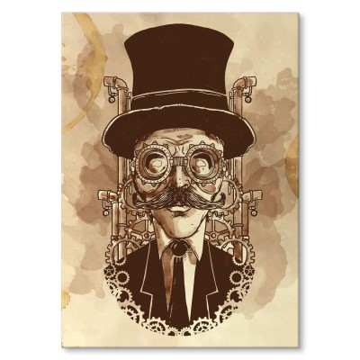 Plakat metalowy Zegarmistrz Prezent