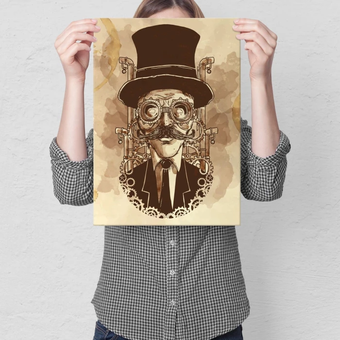 Plakat metalowy Zegarmistrz Prezent