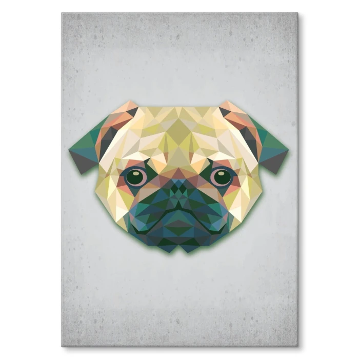 Plakat metalowy Pies graf Prezent