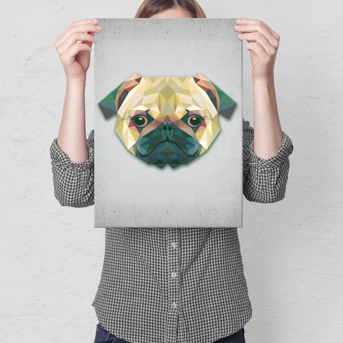 Plakat metalowy Pies graf Prezent