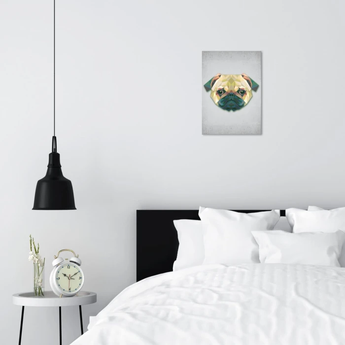 Plakat metalowy Pies graf Prezent