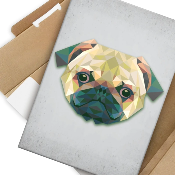 Plakat metalowy Pies graf Prezent