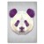 Plakat metalowy Panda graf Prezent