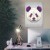 Plakat metalowy Panda graf Prezent