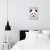 Plakat metalowy Panda graf Prezent