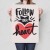 Plakat metalowy Follow your heart Prezent