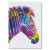 Plakat metalowy Kolorowa zebra Prezent