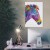 Plakat metalowy Kolorowa zebra Prezent