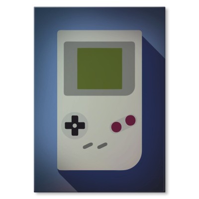 Plakat metalowy Game Boy Prezent