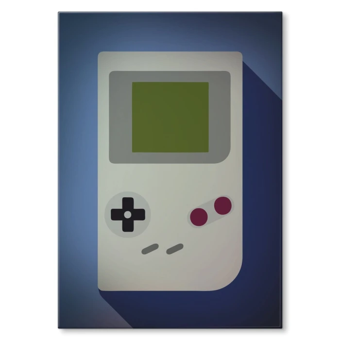 Plakat metalowy Game Boy Prezent