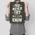Plakat metalowy If you never a try Prezent