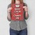 Plakat metalowy Keep calm red Prezent
