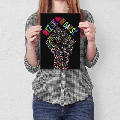 Plakat metalowy Weź się w garść kolor Prezent