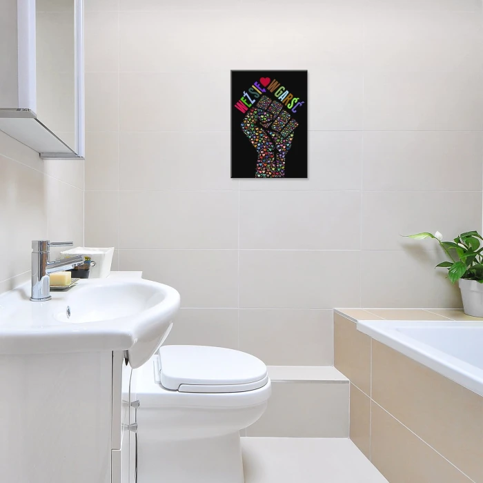 Plakat metalowy Weź się w garść kolor Prezent