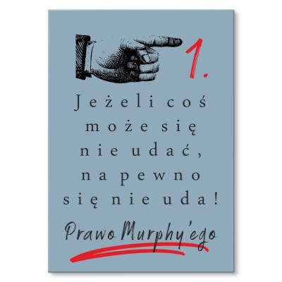 Plakat metalowy Murphy PL1 Prezent