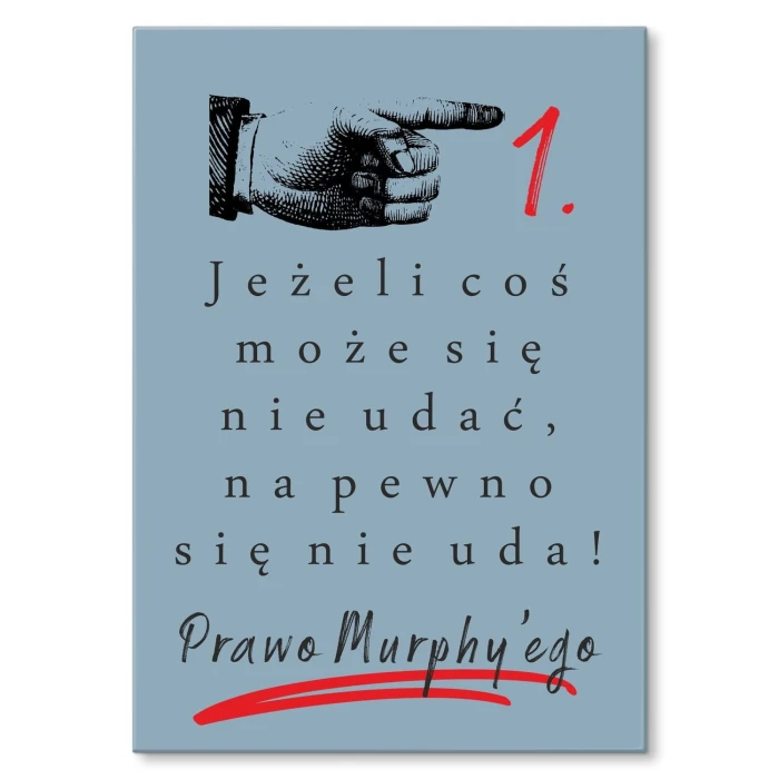 Plakat metalowy Murphy PL1 Prezent