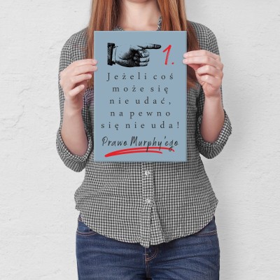Plakat metalowy Murphy PL1 Prezent