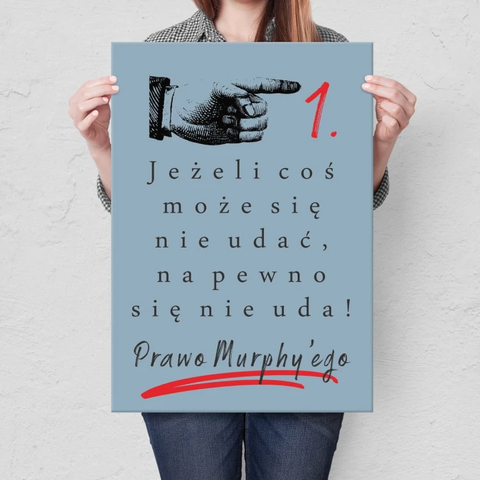 Plakat metalowy Murphy PL1 Prezent