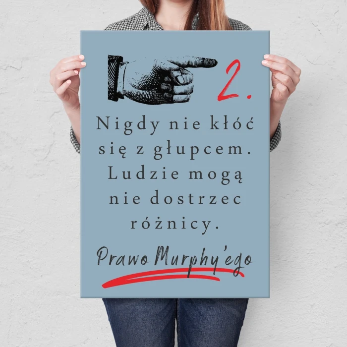 Plakat metalowy Murphy PL2 Prezent