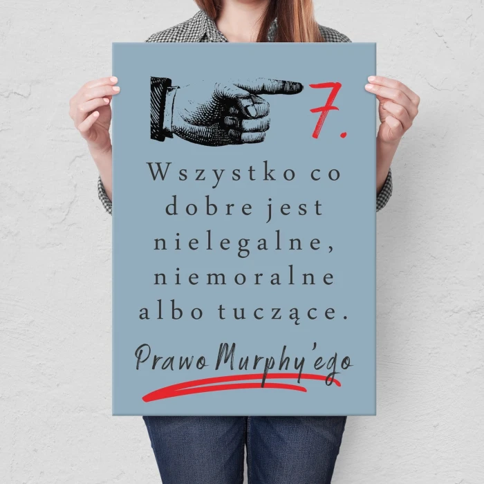 Plakat metalowy Murphy PL7 Prezent