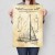 Plakat metalowy Boat Patent Prezent