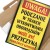 Plakat metalowy Pouczanie Prezent