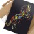 Plakat metalowy Horse abstract Prezent