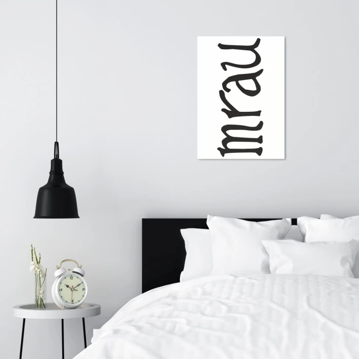 Plakat metalowy Mrau Prezent