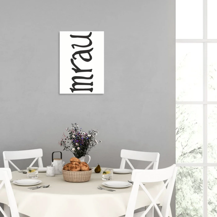 Plakat metalowy Mrau Prezent