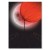 Plakat metalowy Orange moon Prezent