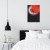 Plakat metalowy Orange moon Prezent