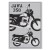 Plakat metalowy JAWA350 Prezent
