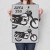 Plakat metalowy JAWA350 Prezent
